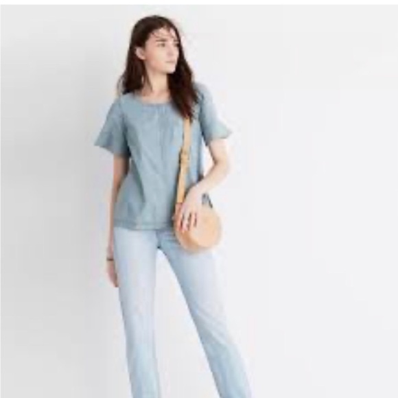 Women’s Denim 3/4 sleeve top size Small - Picture 8 of 8